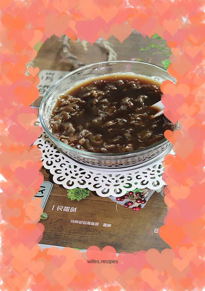 Soothing jujube kernel and tremella sugar water