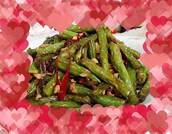 Stir-fried green beans