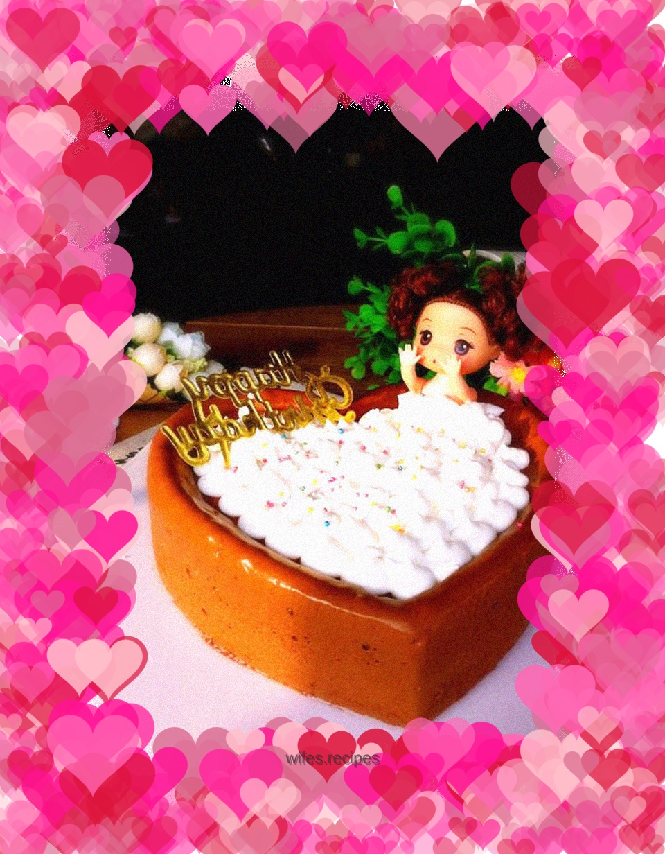 Colorful bath doll cake