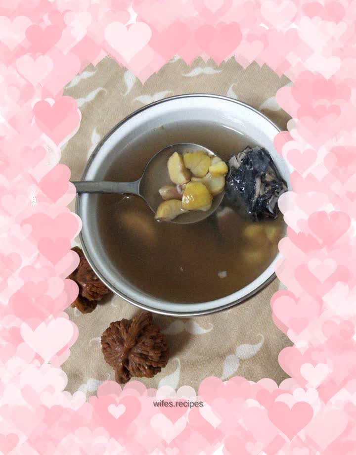 Braised Silky Chicken with Chestnuts