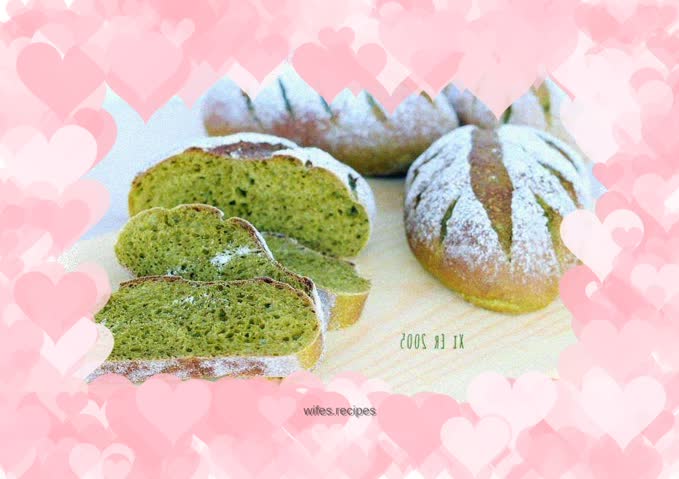 Green Leaf Soft European Buns