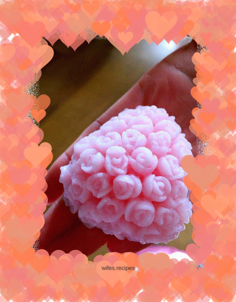 Peach Blossom Pudding