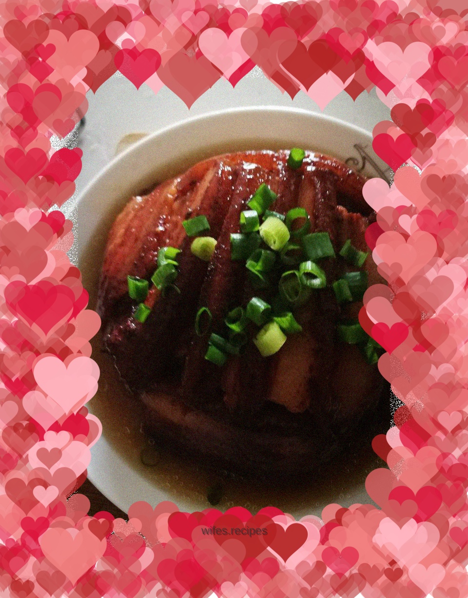 Braised pork with pickled vegetables