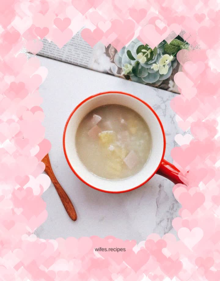 Sweet potato and taro porridge