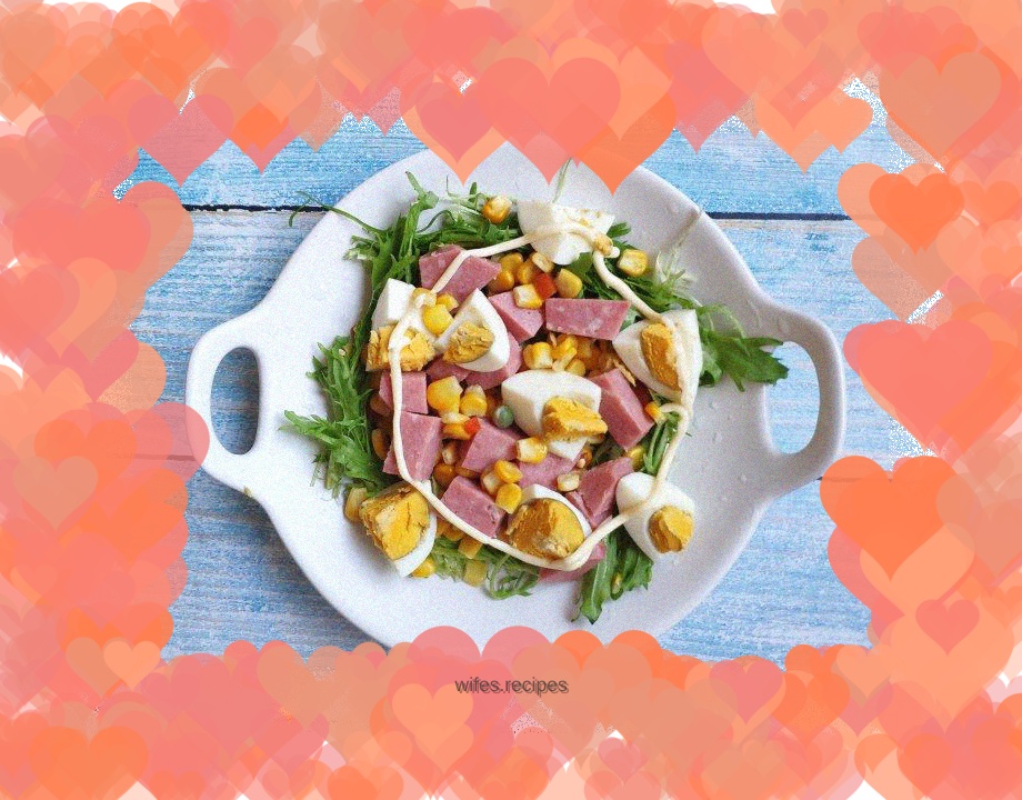 Corn and Ham Salad