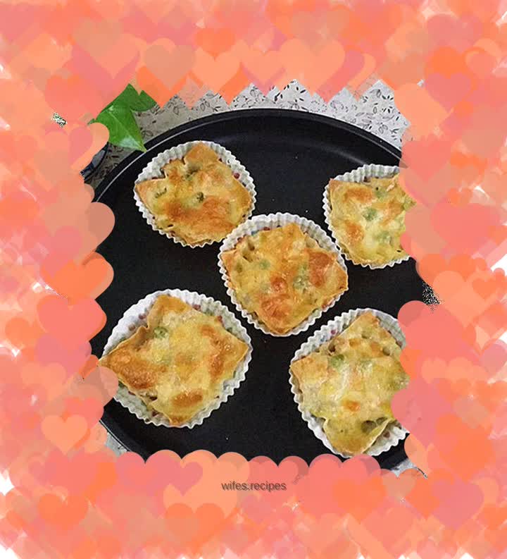 Wonton Minced Meat Pizza