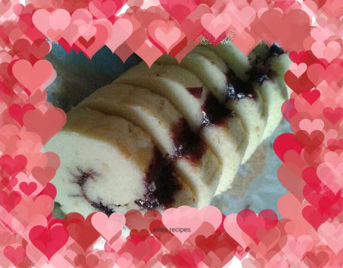 Blueberry Cake Roll