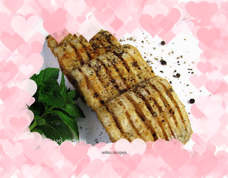 Black pepper hairtail fish