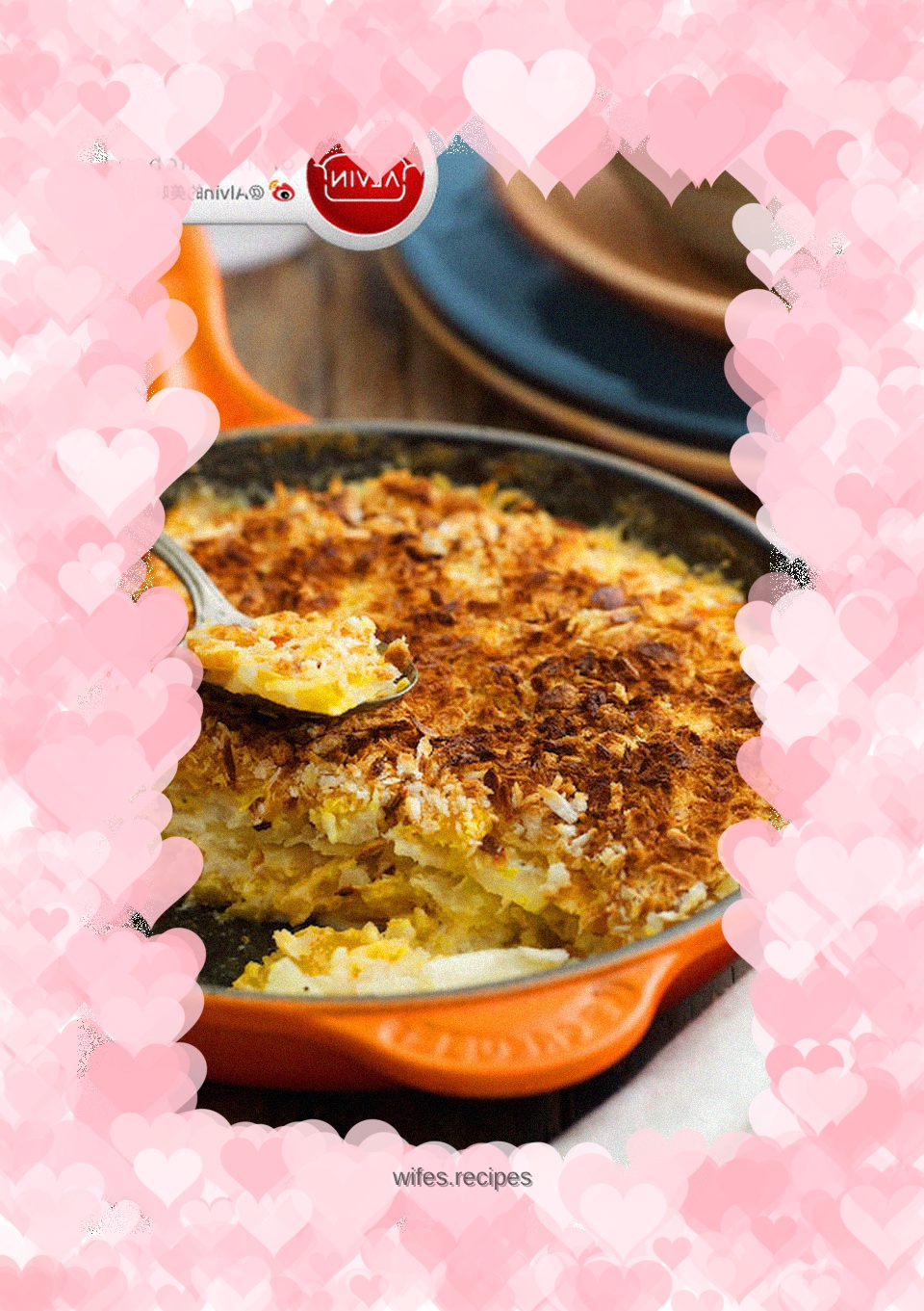 Autumn Baked Melon and Potato Vegetables