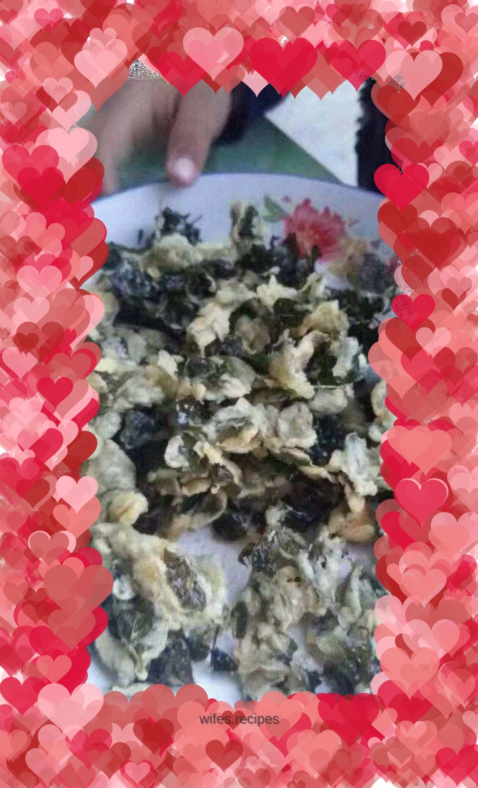 Salt and pepper leaves