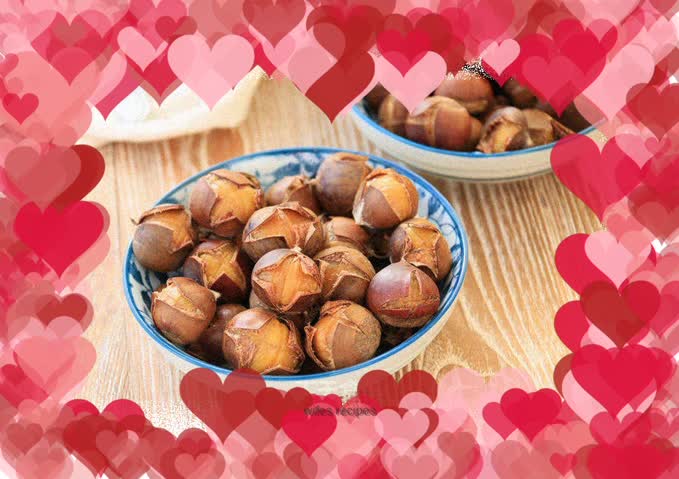 Steamed chestnuts