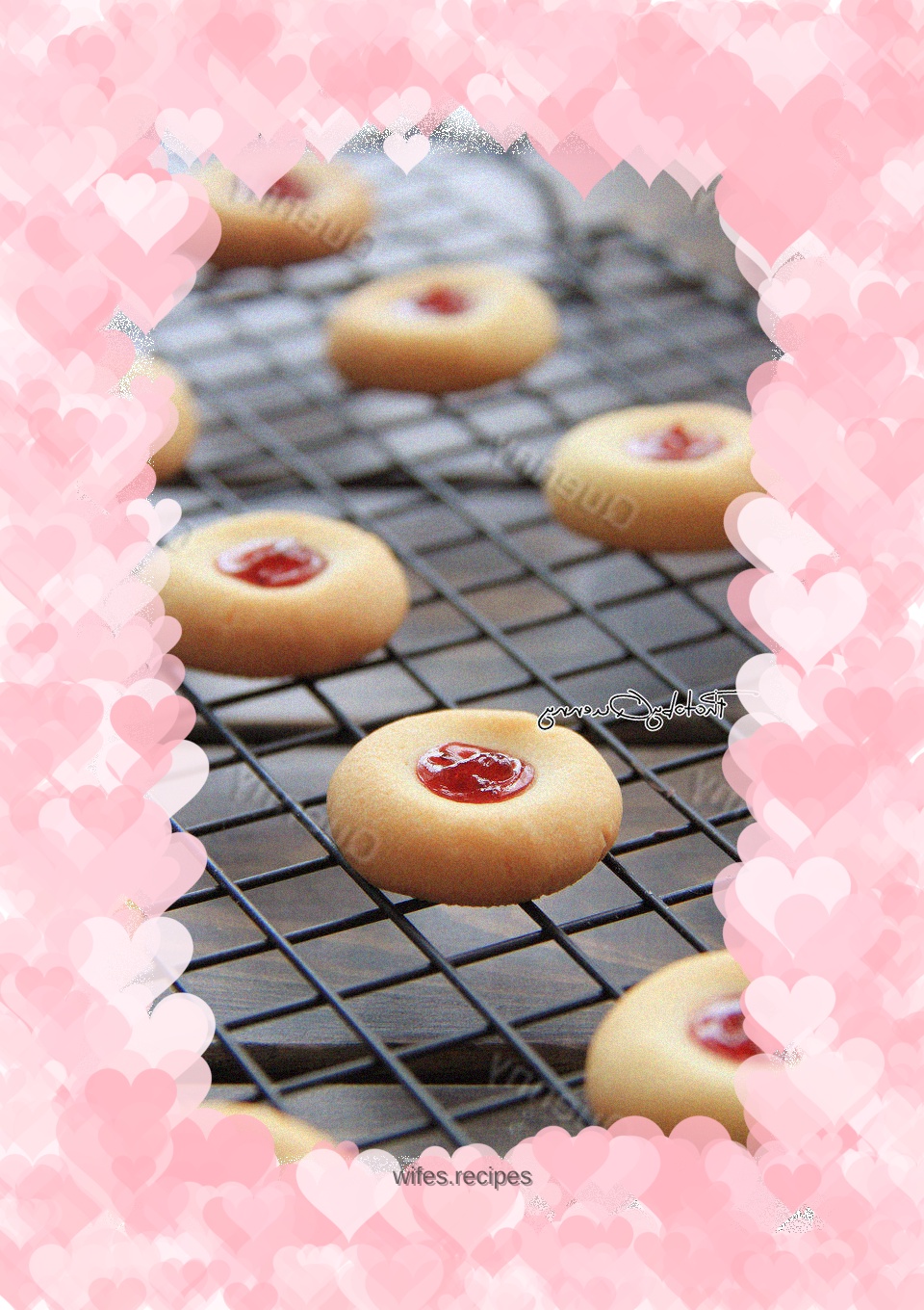 Bake-resistant strawberry jam