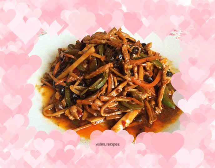 Fish-flavored shredded pork