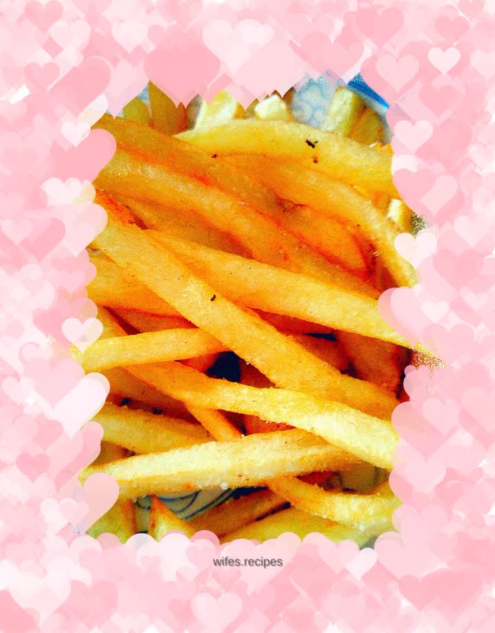 These days, homemade French fries and ketchup are the best