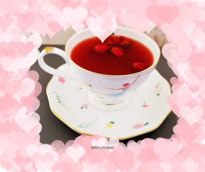 Hawthorn rose refreshing