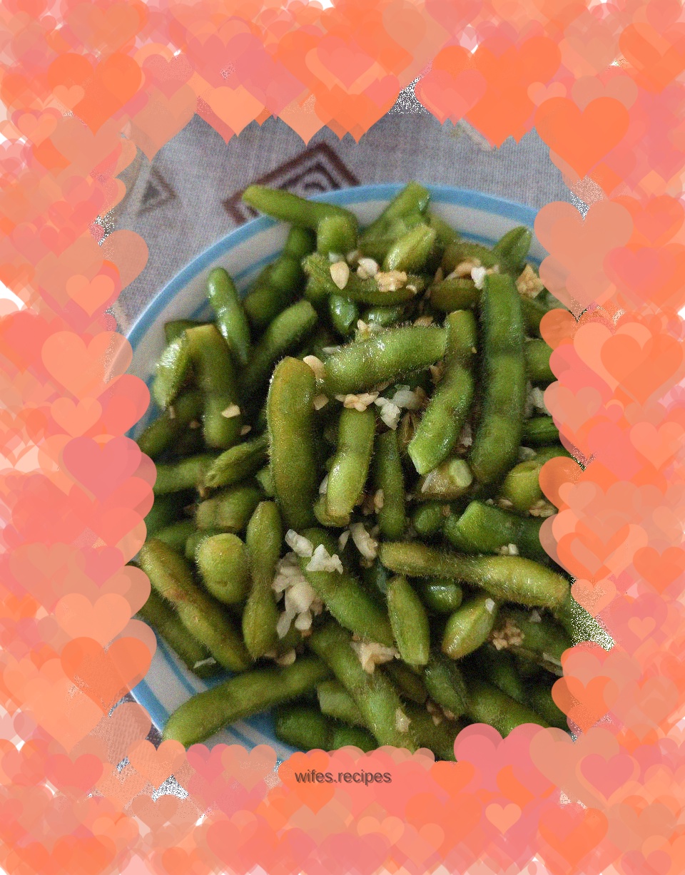 Cold edamame