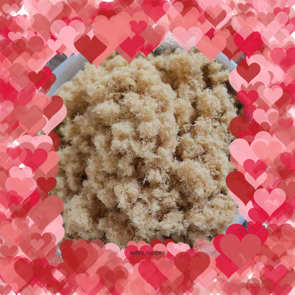 Homemade assured pork floss