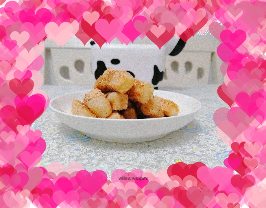 Fried brown sugar cake