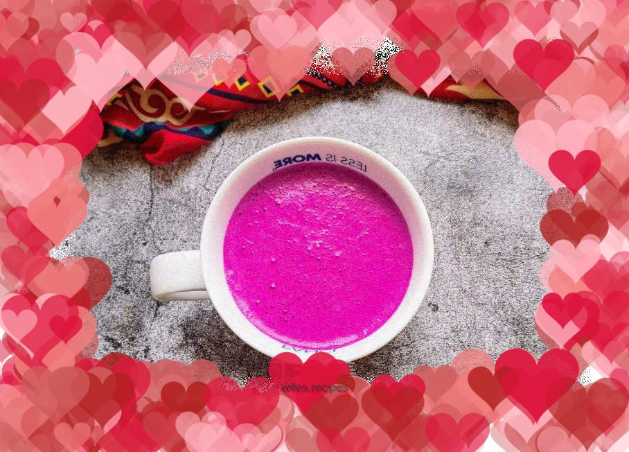 Dragon Fruit Oatmeal Milkshake