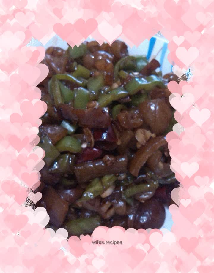 Spicy Pork Skin with Spicy Chili Pepper