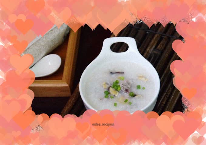 Mussel Pork Ribs Porridge