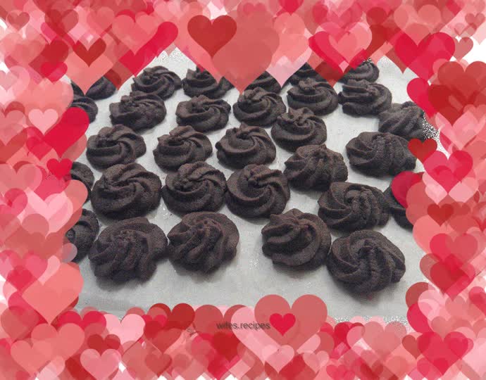 Chocolate Cocoa Crispy Cookies