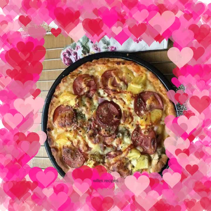 Pineapple and Ham Pizza