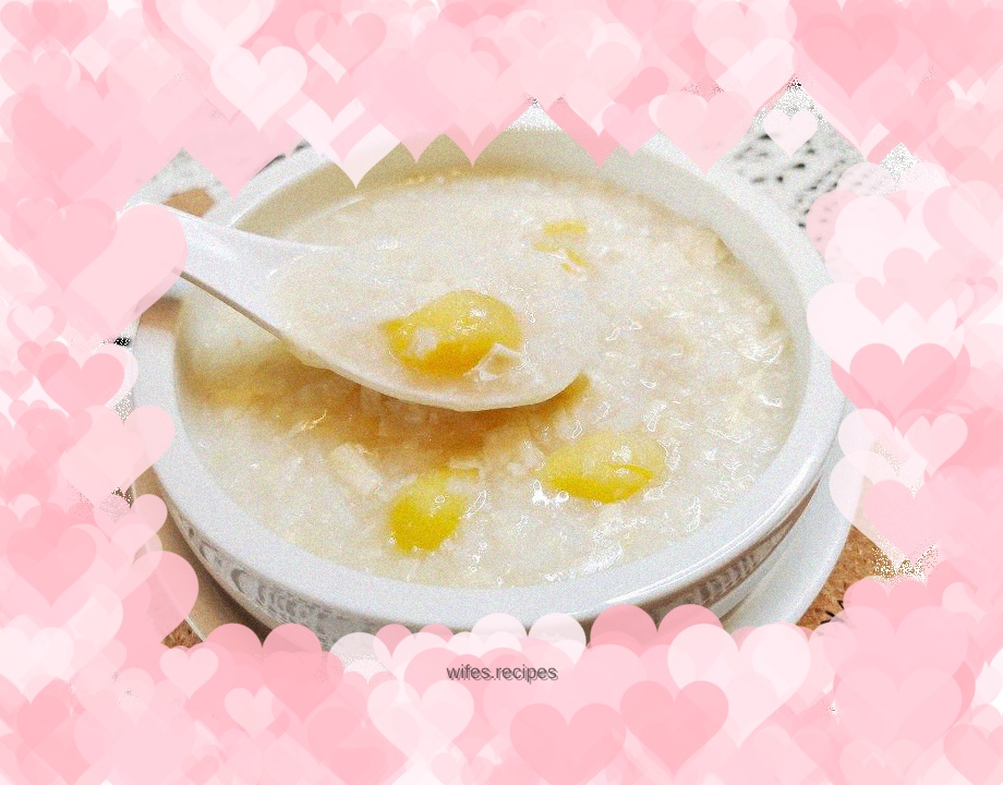 Ginkgo Bean Curd Porridge