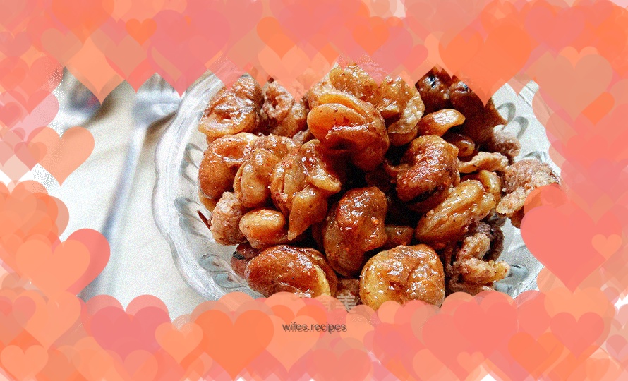 Crispy and delicious strange-flavored beans