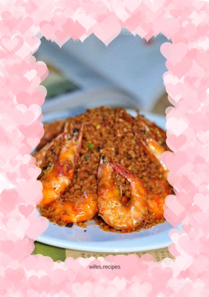 Simple and easy holiday meal----Bean Crispy Prawns