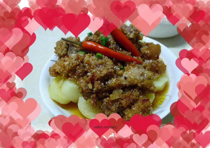 Purely handmade Shaanxi rice steamed pork