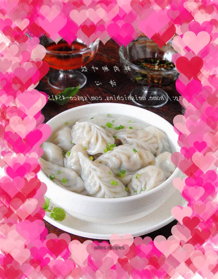 【Fresh Meat and Willow Leaf Dumplings】---Beautiful appearance brings better appetite