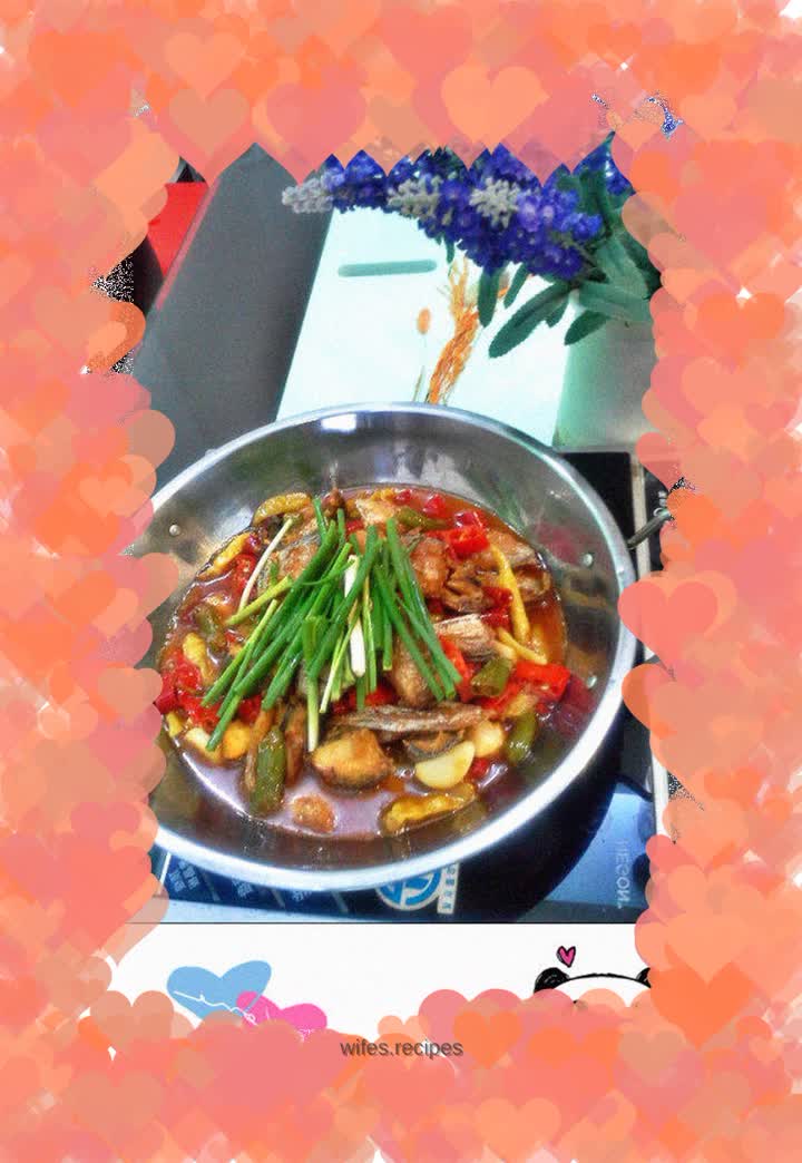 Dry pot hairtail fish