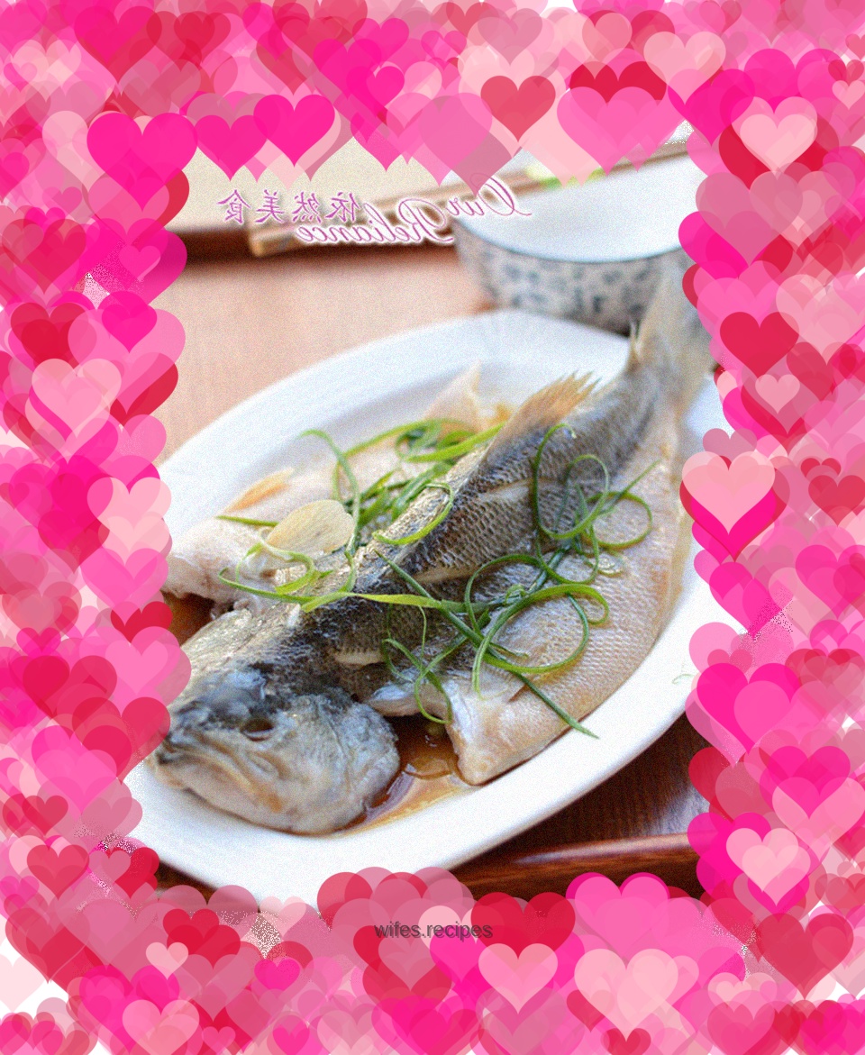 【Steamed seabass】