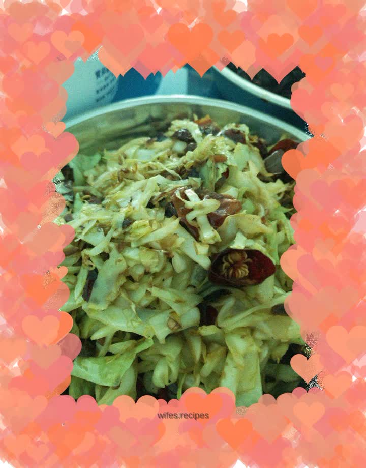 Stir-fried Cabbage with Black Bean Sauce