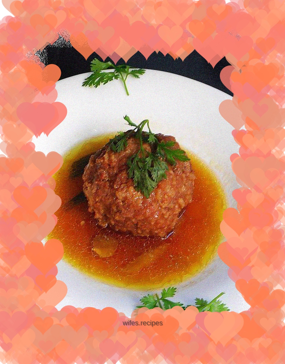 Egg yolk core lion head