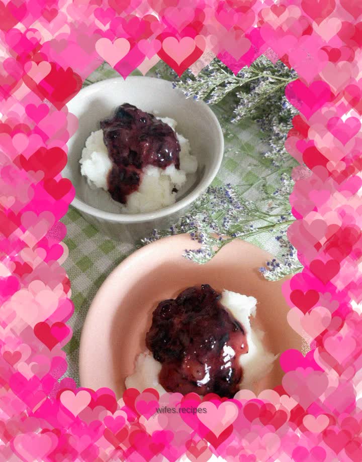 Blueberry Yam Puree