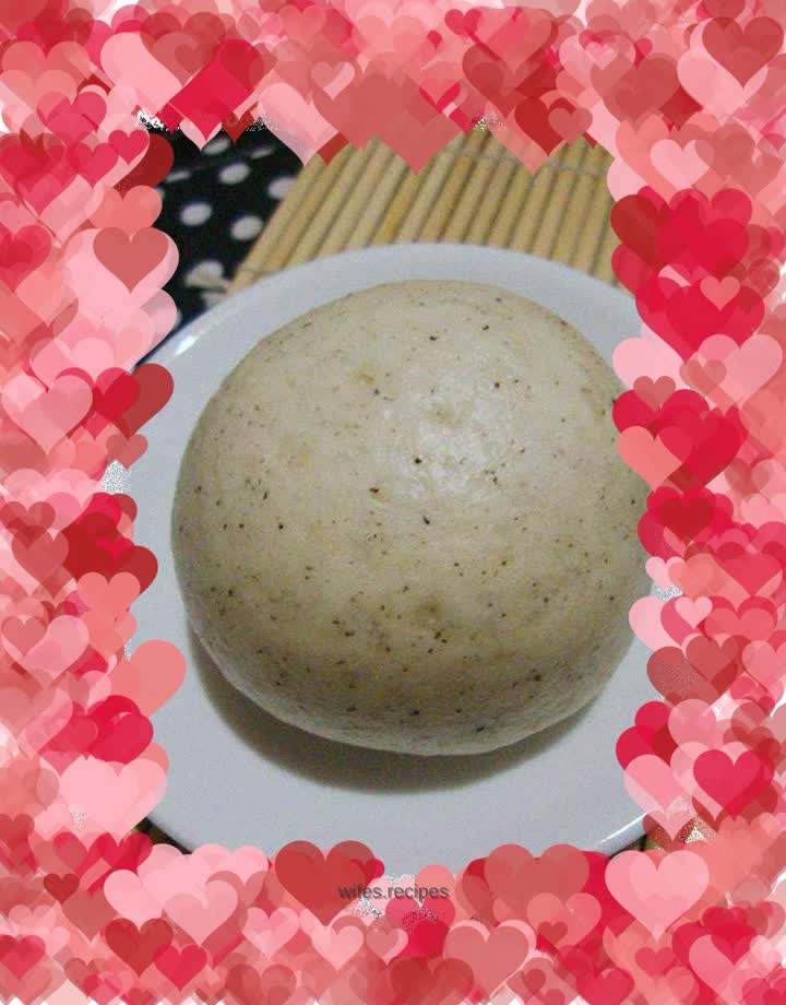 A good place for bean dregs----------[Black bean dregs steamed buns]