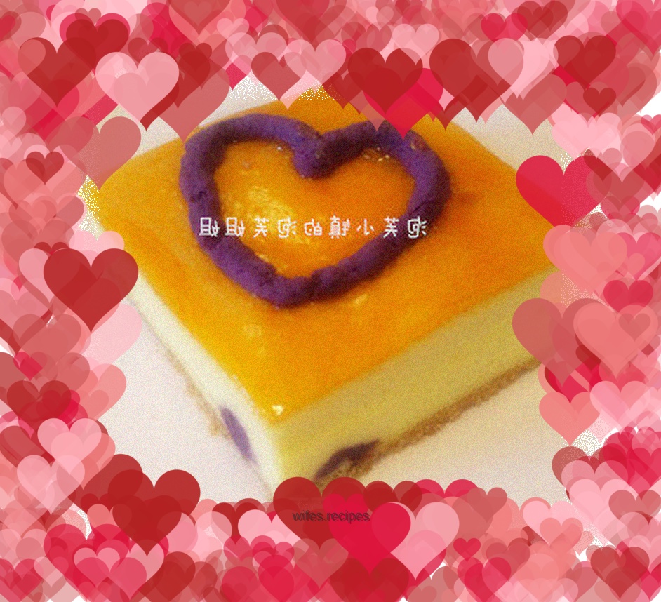 【Purple Sweet Potato Cheesecake】Purple Energy Comes from the East----I wish you all good luck