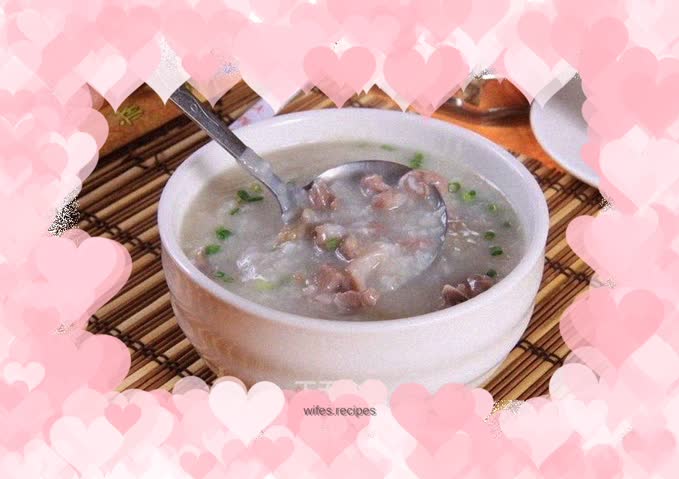 Detailed recipe for preserved egg and lean meat porridge
