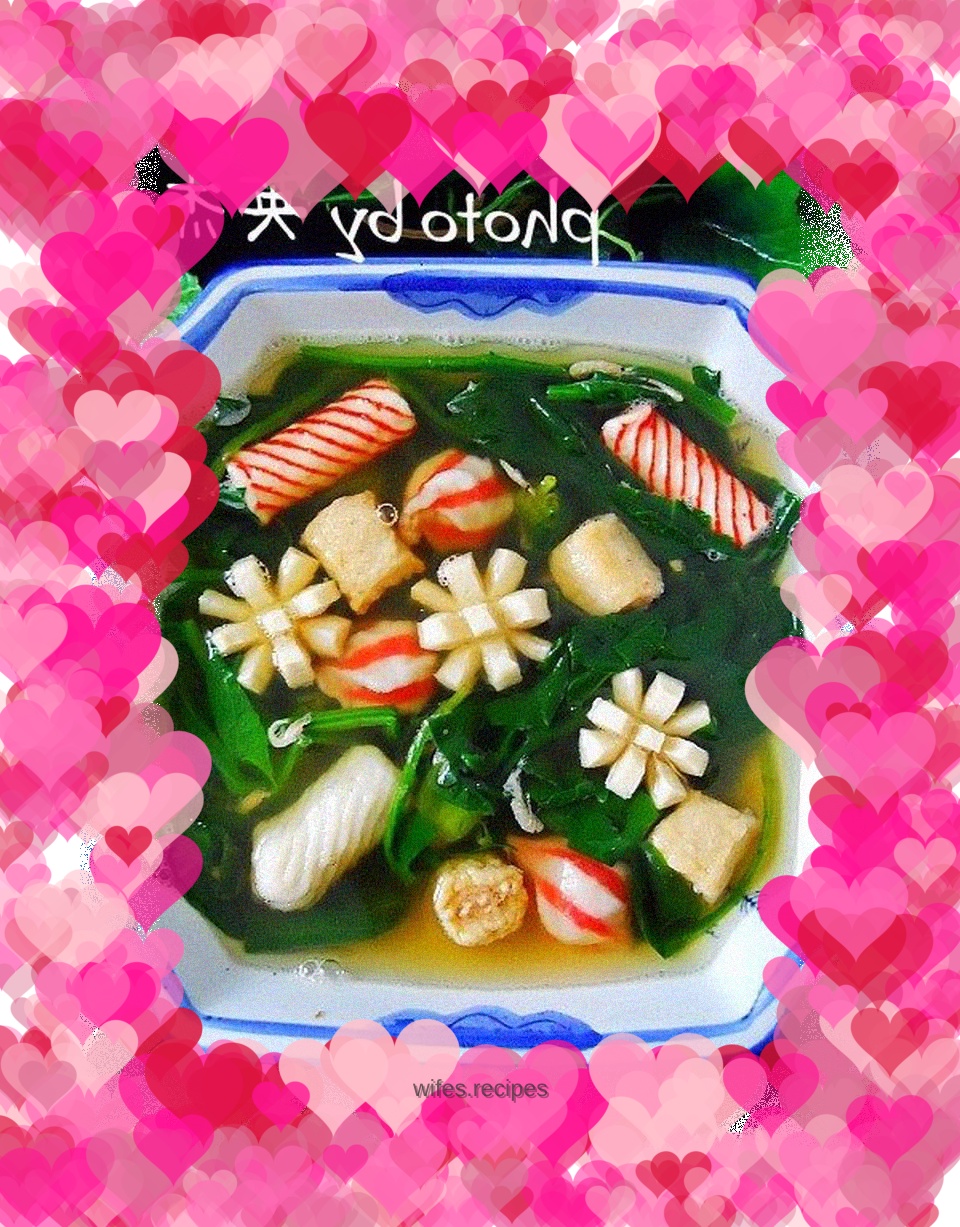 Moonlight over lotus pond