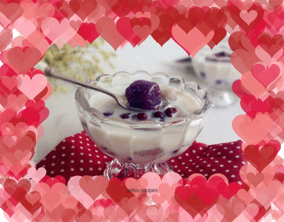 Milk Honey Bean Taro Balls