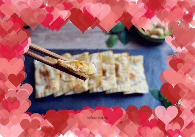 Wonton peel banana pie