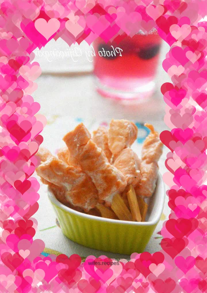 from 2 liters of soy milk Grilled Lemon Salmon Skewers