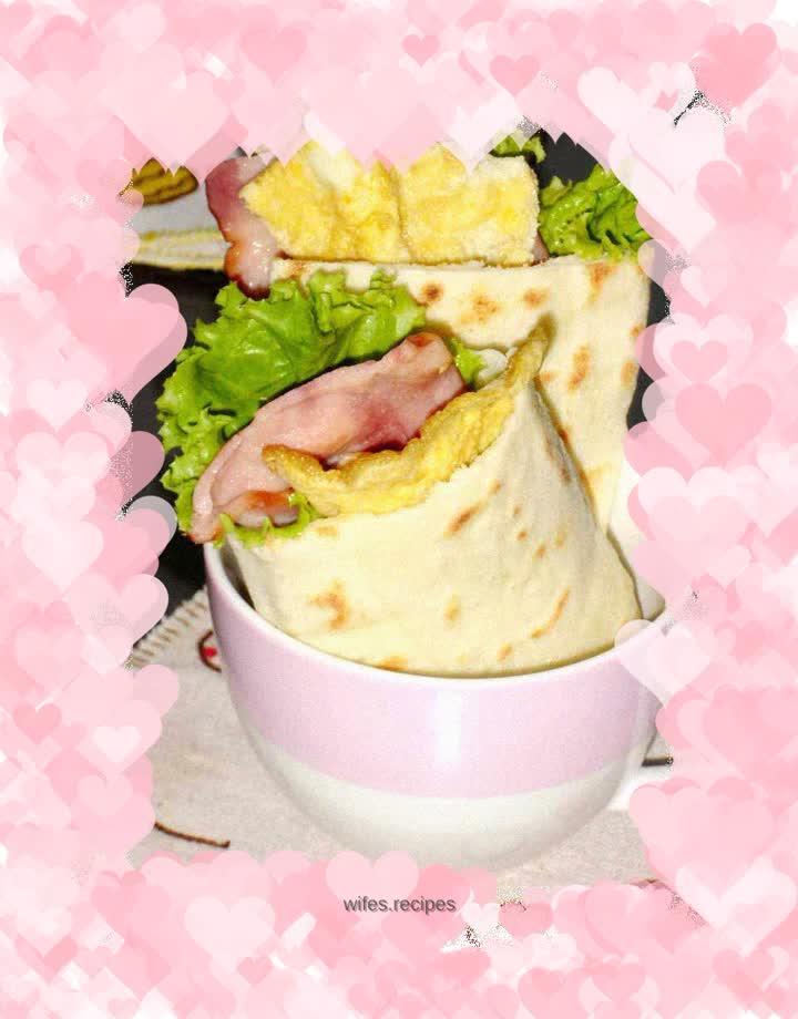 Pan version of pocket cake