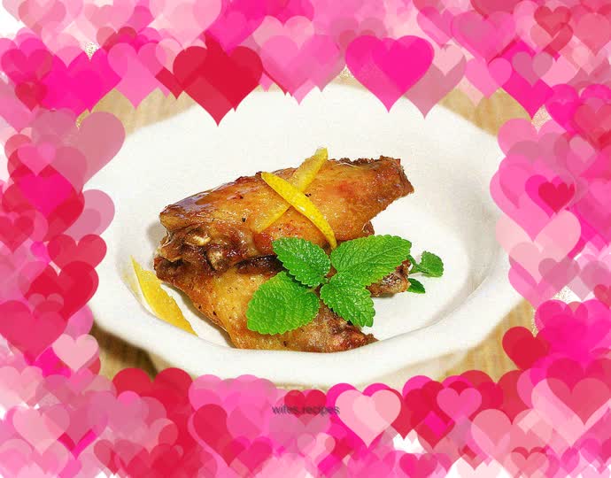 Lemon Honey Chicken Wings