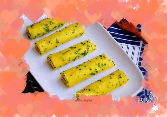 Wild Garlic Egg Rolls