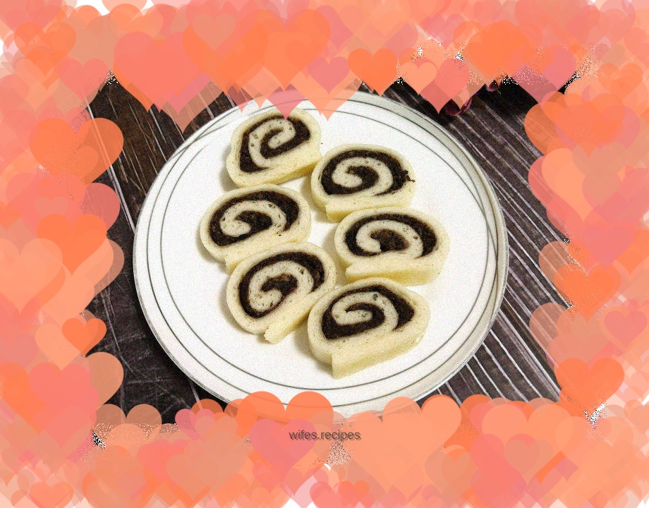 Sesame bean paste filling