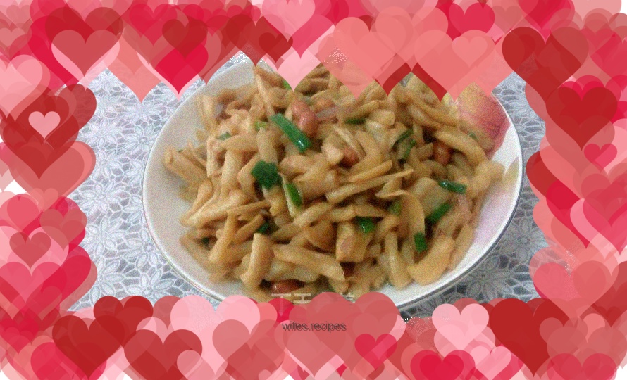 Fried peanuts with dried radish