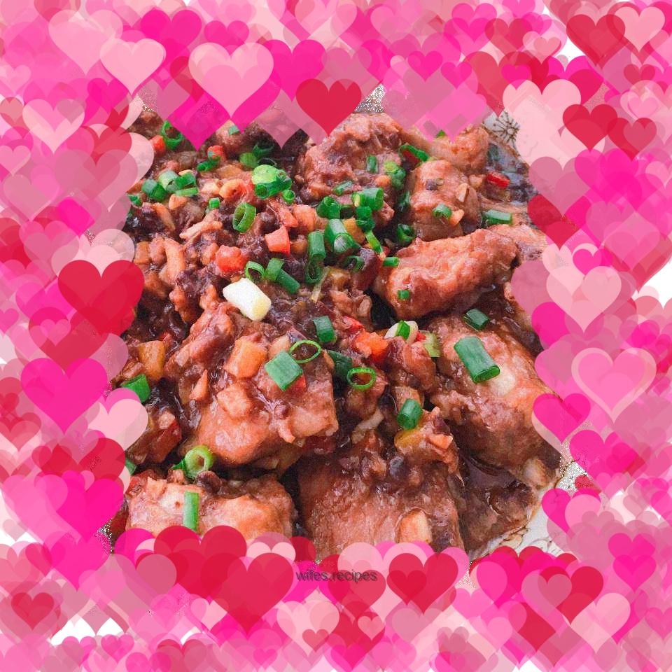 Steamed Pork Ribs with Black Bean Sauce